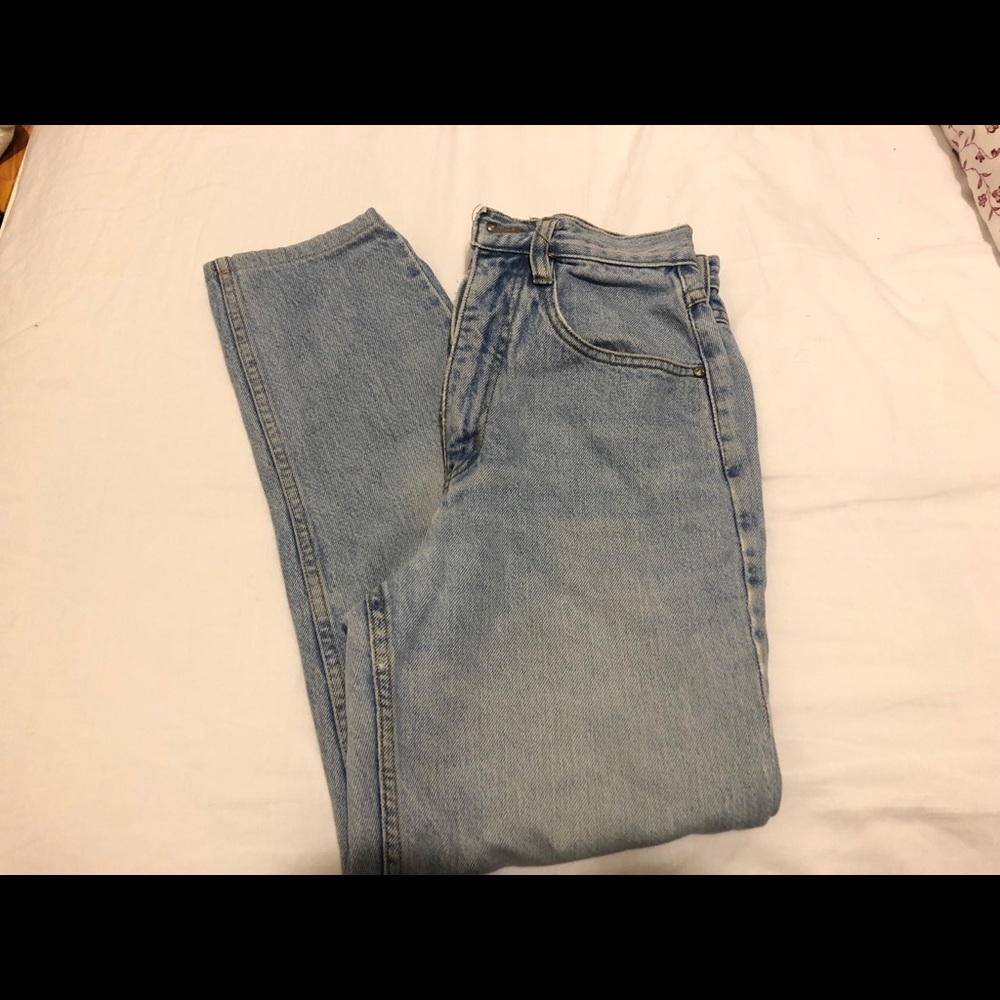 Anchor blue straight jeans